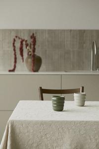 Керамическая кружка с волнистой структурой H&M, зеленый