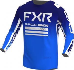 Мотокроссовая майка FXR contender off-road, Blue/White