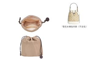 Jin Yansha Сумка унисекс Kim Yeon-sha Периферийные товары, Темно-коричневый лайнер Dempsey 15