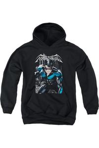 Батмен: Наследие. Детская толстовка с капюшоном Gildan, черный