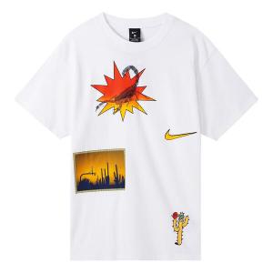 Футболка exploration sports printed tee men white Nike, белый