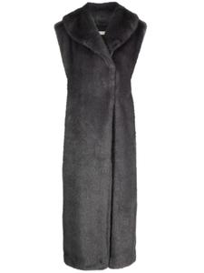 Philosophy Di Lorenzo Serafini шуба из искусственного меха без рукавов, серый