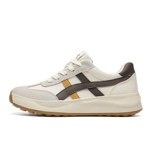 ZHR Женские низкие повседневные туфли бежево-кофейные, цвет Beige Coffee