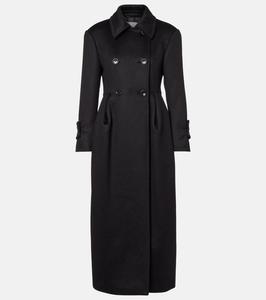 Пальто из верблюжьей шерсти beati Max Mara, Nero
