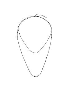 LIEBESKIND BERLIN Колье Layer Me черного цвета