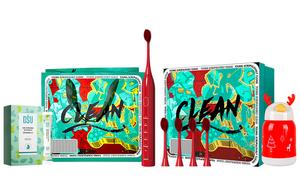 Электрическая зубная щетка AUX, красный