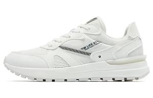 Кроссовки женские с низким верхом белого/черного цвета Qiaodan