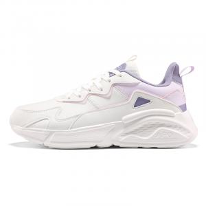 361° Женские повседневные кроссовки low top с термоамортизацией белый фиолетовый