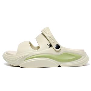 NANJIREN Пляжные сандалии унисекс цвета матча-зеленый/бежево-коричневый/белый-синий/черно-оранжевый