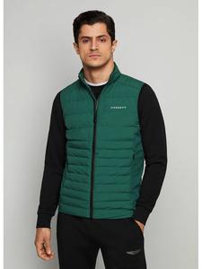 Hackett London Стеганый жилет зеленого цвета