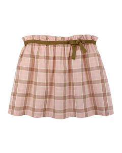 Надежда и Генри Собранная лента юбка HOPE & HENRY, розовый