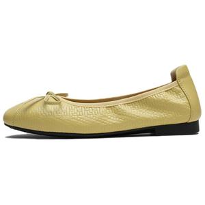 Женские повседневные туфли на плоской подошве BASTO, желтый