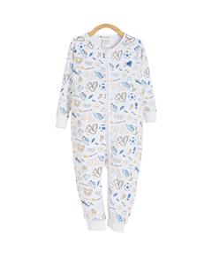 Боди с застежкой-молнией Inter Snug от Babycottons, мультиколор