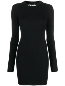 Платье с логотипом СТИЛЬ Heron Preston, черный