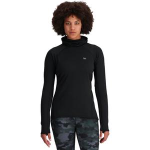 Водолазка с капюшоном из флиса Vigor grid Outdoor Research, черный