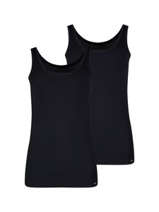 Skiny Топ 'Essentials' в черном цвете