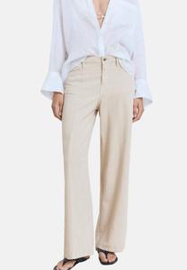 Расклешенные джинсы Mango, песочный