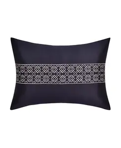 Декоративная подушка «Карлайл будуар», 11 дюймов x 20 дюймов Royal Court, indigo