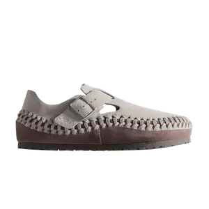Кроссовки Birkenstock Kith x London Braided Lilac Ash, фиолетовый