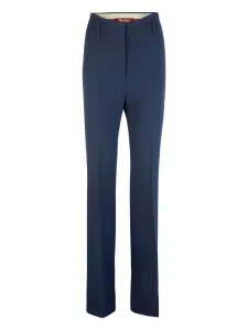 Плиссированные брюки MAX MARA, синий