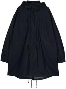 Junya Watanabe MAN плащ из коллаборации с C.P Company, синий