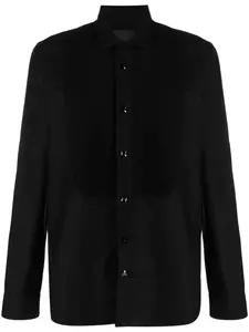 Рубашка с манишкой Philipp Plein, черный