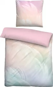 Двустороннее постельное белье цветное 1x 155x220 см + 1x 80x80 см Biberna