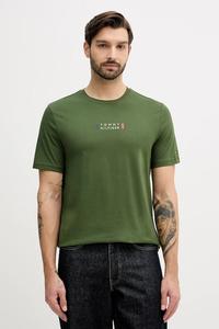 Хлопковая футболка Tommy Hilfiger,  зеленый