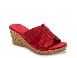 Сандалии Vikki на платформе David Tate, Red