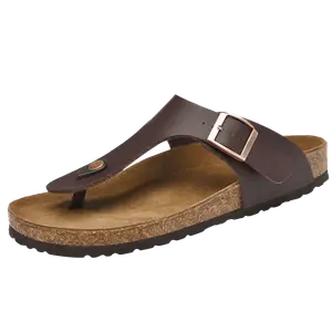 BOLE Резиновые шлепанцы устойчивые к истиранию унисекс коричневые, цвет Brown