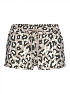 Шорты для сна в цвете экрю-нуга-черный LASCANA