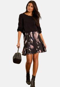 Джемпер Love & Roses REGULAR FIT BOBBLE STITCH SCALLOP, Black