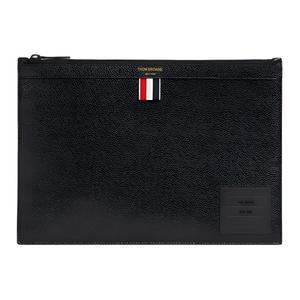 THOM BROWNE Кожаный клатч с текстурой гальки