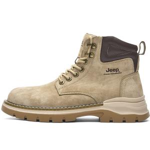 Ботинки Jeep Martin Boot Men низкие на шнуровке, бежевый