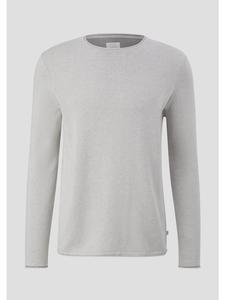 QS Вязаный свитер 90W0_светло-серый