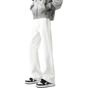 Джинсы унисекс HUANQIU, белый