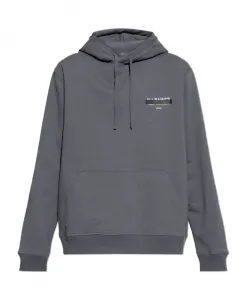 Толстовка Redact с вышитым логотипом. Allsaints, серый