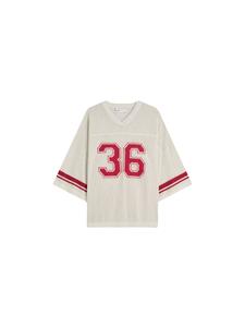 Рубашка Bershka, белый