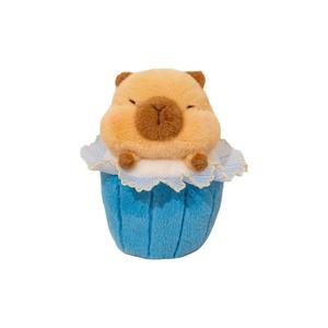 Плюшевая игрушка Dessert Capybara AIQINGCAOZHILIAN(WANJU), синий