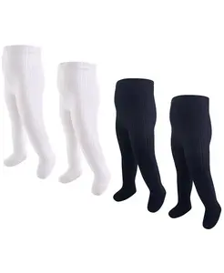 Колготки Hudson Cotton Rich для девочек, цвет красный, темно-синий, 18-24 месяца Hudson Baby, мультиколор