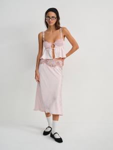 Юбка миди Камилла For Love & Lemons, pink