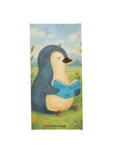 Mr. & Mrs. Panda Пляжное полотенце с дизайном в виде книги Penguin, без надписей, белого цвета