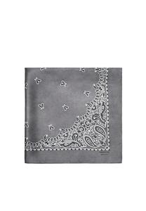Шарф Massimo Dutti PAISLEY PRINT, Grey