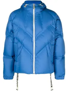 Стеганая куртка с капюшоном Khrisjoy, синий