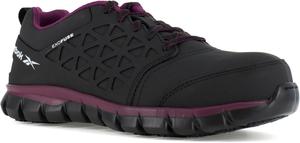 Женские оксфорды Reebok Work Sublite Cushion Work EXOFUSE с композитным носком, черный