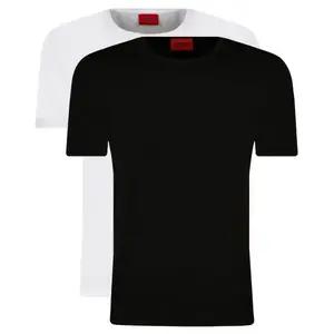Комплект из двух футболок стандартного кроя Hugo, черный