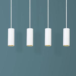 Подвесной светильник Globo Lighting James Typ B, утюг - 4-х ламповый - белый