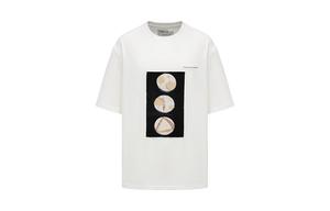 Feng Chen Wang Футболка Unisex White из коллекции Plant Dyeing Series SS24