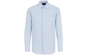 EMPORIO ARMANI Мужская синяя рубашка