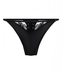 Hunkemöller Трусы-стринги 'Catherine' в черном цвете